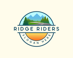 Adventure Road Landscape logo design