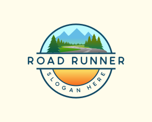 Adventure Road Landscape logo design