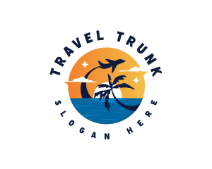 Travel Summer Vacation logo design