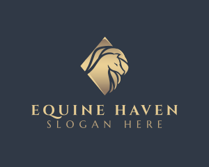 Equine Horse Pony logo design