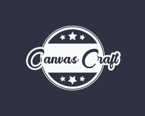 Cursive Crafting Business logo design