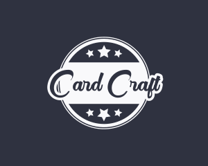 Cursive Crafting Business logo design