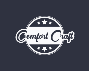 Cursive Crafting Business logo design