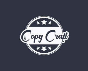 Cursive Crafting Business logo design