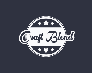 Cursive Crafting Business logo design