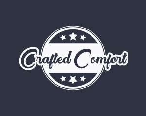 Cursive Crafting Business logo design