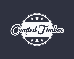 Cursive Crafting Business logo design