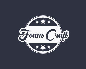 Cursive Crafting Business logo design