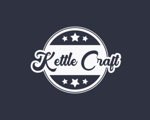 Cursive Crafting Business logo design