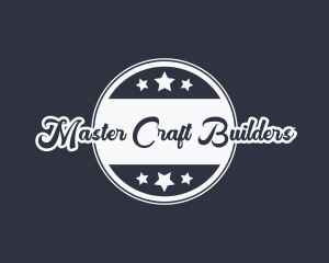 Cursive Crafting Business logo design