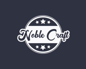 Cursive Crafting Business logo design