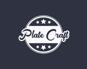 Cursive Crafting Business logo design