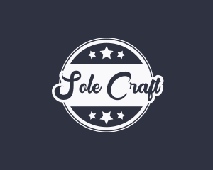 Cursive Crafting Business logo design