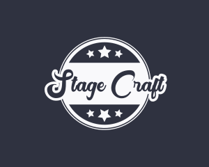 Cursive Crafting Business logo design