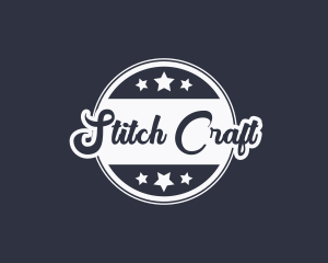 Cursive Crafting Business logo design