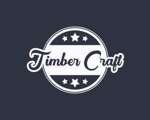 Cursive Crafting Business logo design