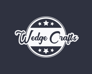 Cursive Crafting Business logo design