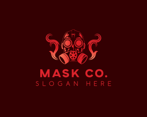 Gas Mask Smoke logo