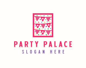 Party Flag Banners logo design