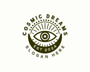 Cosmic Eye Astrology logo design