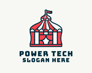 Circus Tent Playhouse Logo