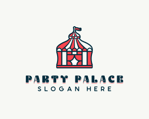 Circus Tent Playhouse logo design