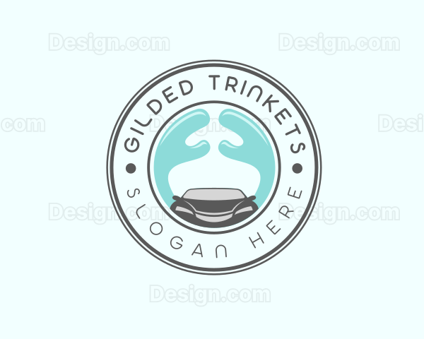 Auto Car Clean Logo