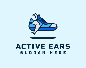 Fly Active Footwear logo design