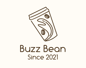 Coffee Bean Drink logo design