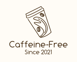 Coffee Bean Drink logo design