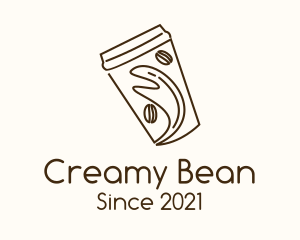 Coffee Bean Drink logo design