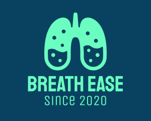 Respiratory Lung Laboratory logo design