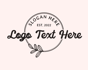 Elegant Feminine Business Brand logo