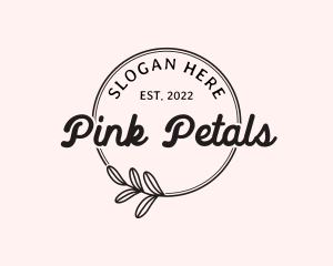 Elegant Feminine Business Brand logo design