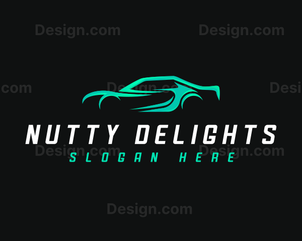 Car Sedan Driving Logo