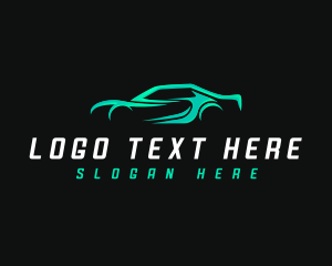 Car Sedan Driving logo