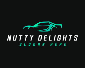 Car Sedan Driving Logo