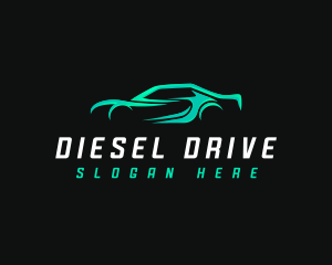 Car Sedan Driving logo design