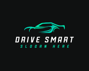 Car Sedan Driving logo