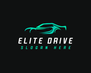 Car Sedan Driving logo design