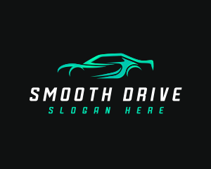 Car Sedan Driving logo design