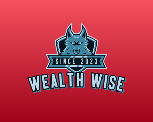 Wild Gaming Wolf  Logo