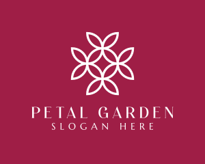 Flower Petal Pattern logo design