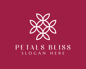 Flower Petal Pattern logo design