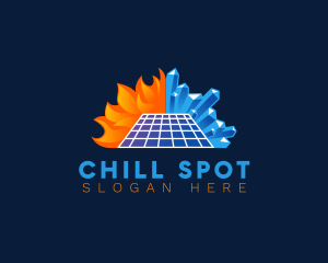 Solar Heat Ice logo design