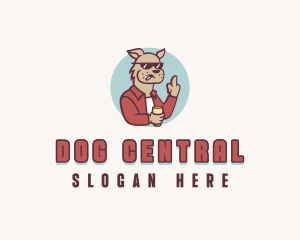 Punk Dog Streetwear logo design