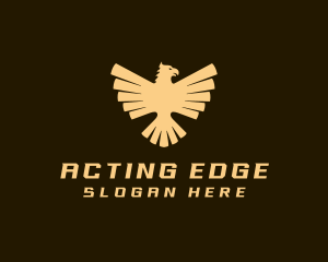 Eagle Wings Airforce logo design