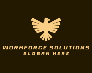 Eagle Wings Airforce logo design