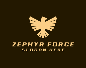 Eagle Wings Airforce logo design