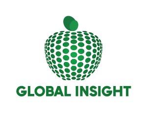 Dots & Green Apple logo